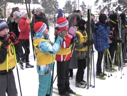 Новую лыжную трассу открыли в Сарапуле