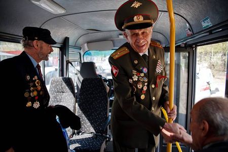 В День победы проезд для ветеранов ВОВ в Ижевске будет бесплатным
