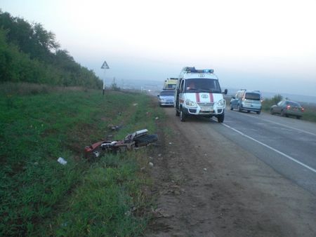 Мотоциклист погиб в Удмуртии 