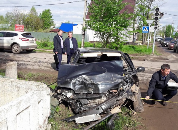 В Воткинске двое детей пострадали в утреннем ДТП