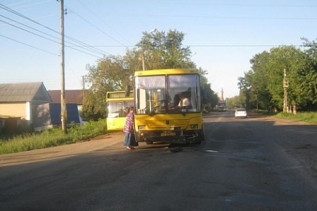 Очевидцев столкновения нетрезвой автоледи  и автобуса разыскивают в Ижевске