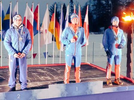 Удмуртский  лыжник  Владислав Лекомцев завоевал три «золота» на чемпионате мира