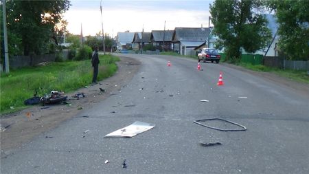 Пьяный водитель в Игринском районе сбил подростка на мопеде