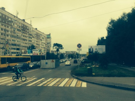 Улицу Пушкинскую частично перекопали  в Ижевске