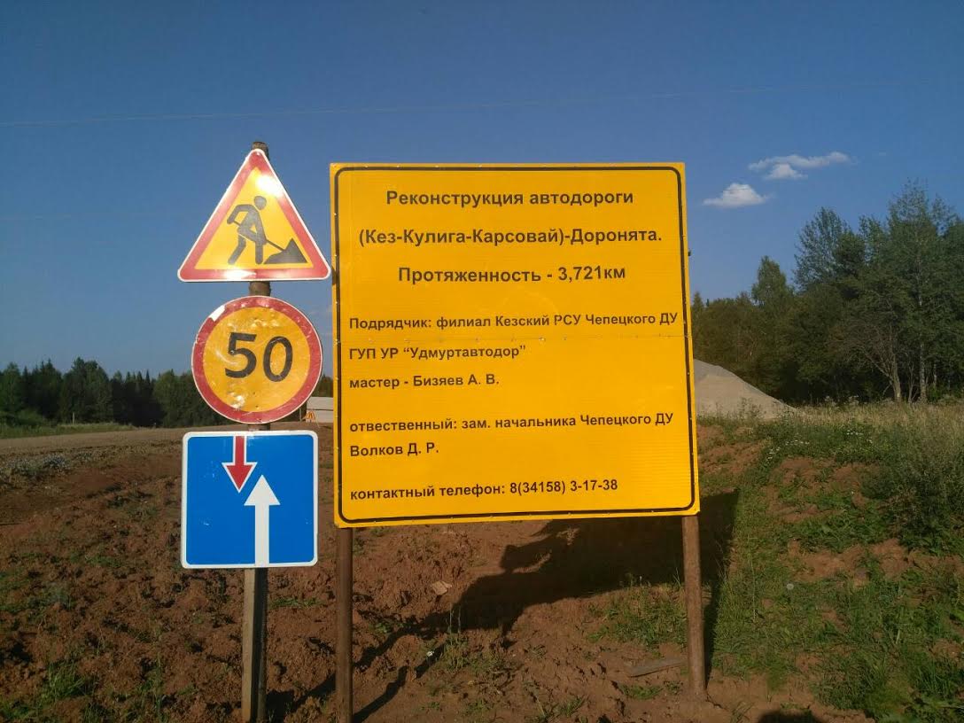 Власти Кеза потратили свыше 170 миллионов рублей на дороги в никуда