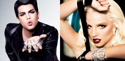 Адам Ламберт и Бритни Спирс возглавили топ-лист самых сексуальных поп-звезд