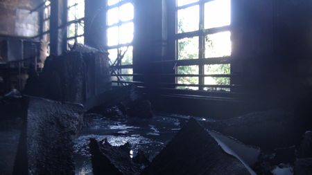 Полуфабрикаты пенополистирола сгорели во время пожара возле автозавода в Ижевске