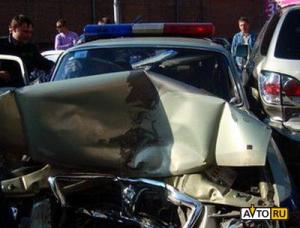 В Удмуртии в автокатастрофе разбились два милиционера