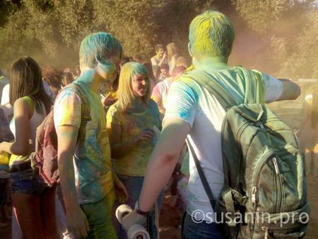 Фестиваль красок Холи вновь пройдет в Ижевске