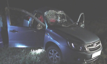 В Удмуртии пьяный водитель сбежал с места ДТП, оставив в машине травмированных друзей