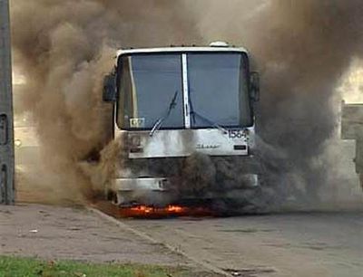 Уголовное дело по факту возгорания удмуртского автобуса возбуждаться не будет