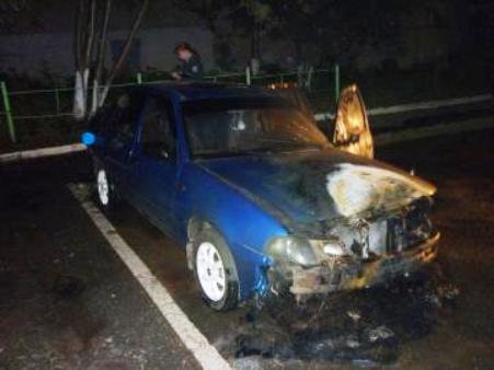 Еще один автомобиль подожгли в Ижевске