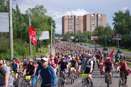 Традиционный велопарад пройдет в Ижевске в День города