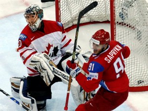 В четвертьфинале Россия встретится с хоккейной сборной Канады