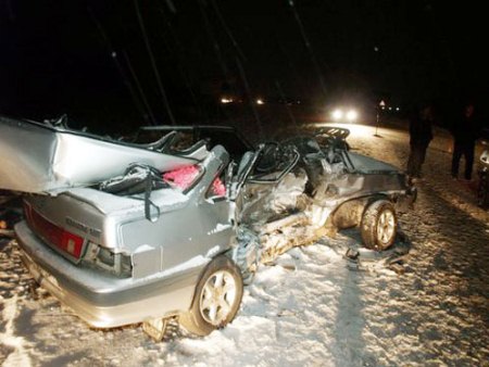 В Удмуртии погиб водитель «пятнашки», срикошетившей от легковушки в грузовик