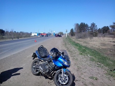 Мотоциклист пострадал в ДТП в Завьяловском районе