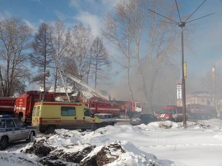 Пожар в Ижевском кафе «Туран»: эвакуировано 30 человек