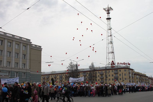 Первомайская демонстрация в Ижевске остановит движение транспорта