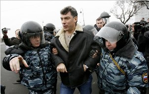 Московская милиция задержала Бориса Немцова