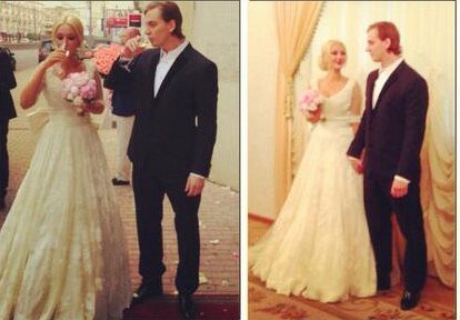 Лера Кудрявцева вышла замуж за юного хоккеиста