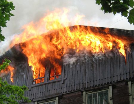 Количество пожаров возросло в 1,5 раза в Сюмсинском районе