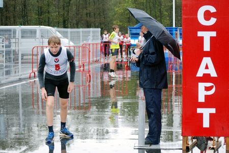 Кубок по летнему биатлону в Удмуртии прошел под  дождем