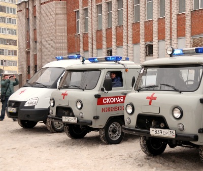 Ижевские медики получили новые автомобили «скорой помощи»
