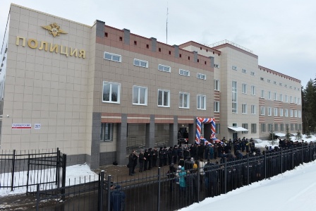 Новое здание полиции Октябрьского района открыли в Ижевске