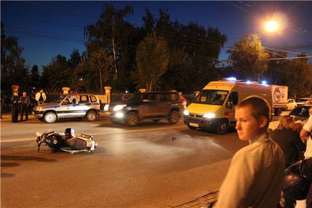 Мотоциклист, насмерть сбивший девочку в Ижевске, арестован на 2 месяца 
