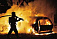 Автомобиль сгорел в Ижевске ночью