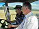 Президент Удмуртии прокатился на комбайне в Юкаменском районе