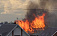 Крыша дома в Удмуртии сгорела из-за печки