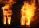 Двухэтажный дом в Воткиснке сгорел из-за оставленной без присмотра свечи