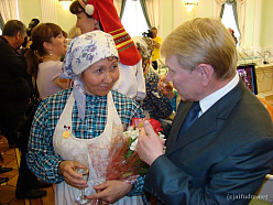 Ольга Туктарева с  Николаем Мусалимовым