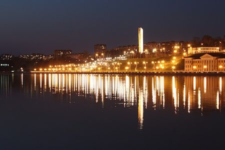 Освещение южной набережной в Ижевске восстановят к концу года