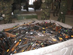 В печах завода «Ижсталь» уничтожено около 3 тонн оружия