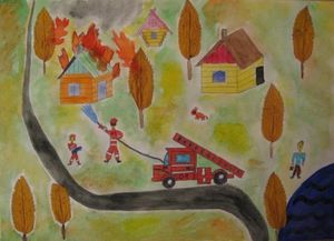 Дети Удмуртии творчески подошли к профилактике пожаров