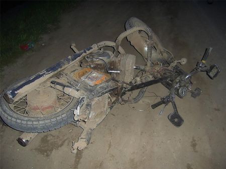 Водитель мотоцикла протаранил иномарку в Удмуртии