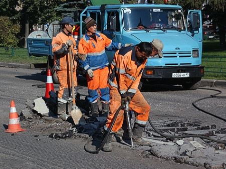 Список дорог, за ночь отремонтированных в Ижевске 