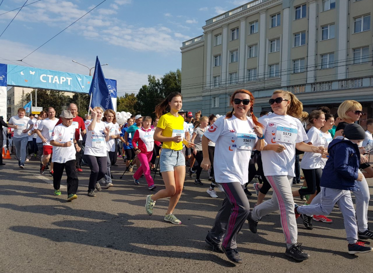 398 тысяч рублей для больных детей собрали на "Забеге добрых дел"