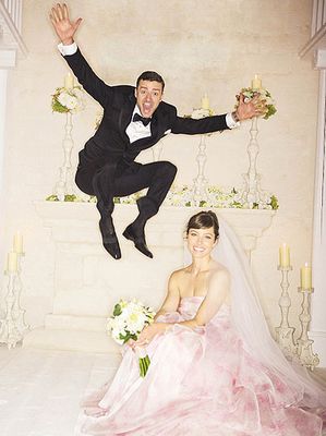 Фото со свадьбы  Джастина Тимберлейка и Джессики Бил попало в Интернет