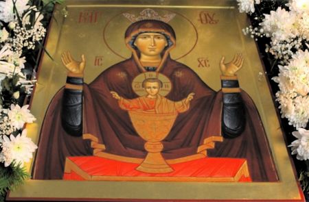 Икону «Неупиваемая чаша» привезли в Ижевск