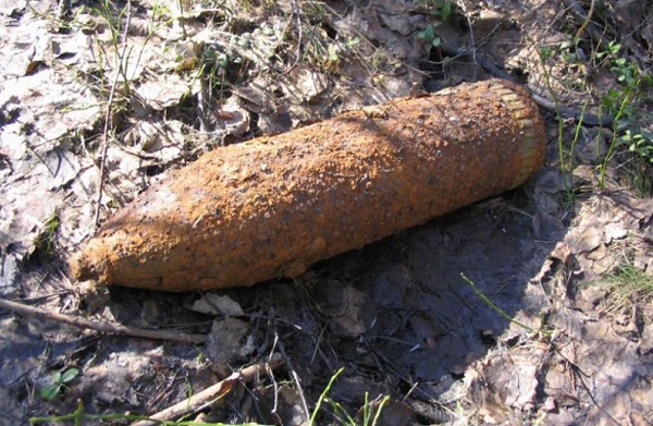 Еще один артиллерийский снаряд времен Гражданской войны уничтожили в Удмуртии