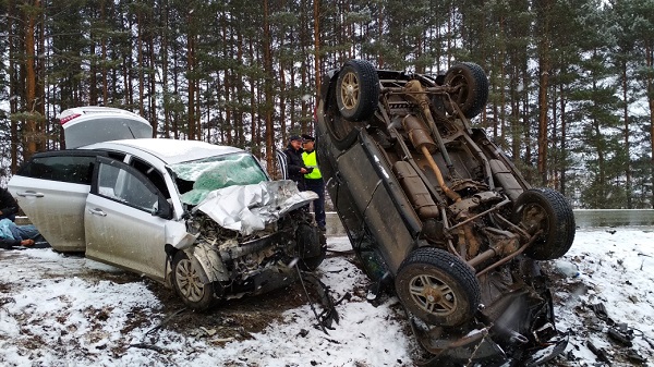 Авария унесла жизнь водителя иномарки на трассе Ижевск-Ува