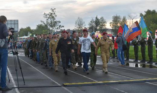 В Балезино отметили День ветеранов локальных войск