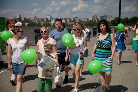 Зеленый флеш-моб пройдет в Ижевске в честь Дня молодежи