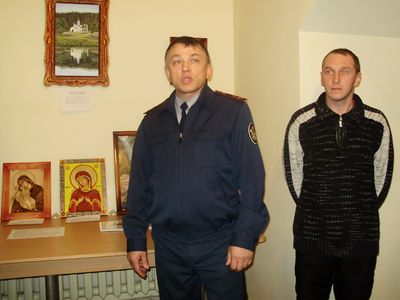 Фотообзор: в ижевском храме  открылась выставка работ заключенных
