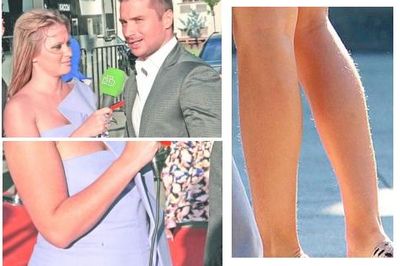 Дана Борисова вышла в свет в рваном платье и с небритыми ногами