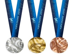 Россия опустилась на 10-е место в медальном зачете на Играх-2010