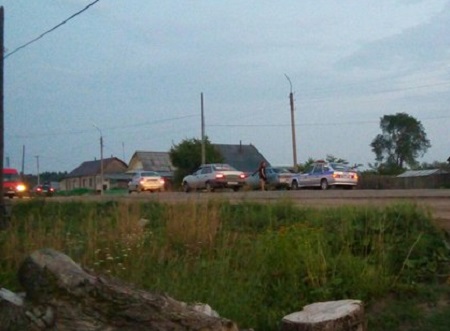 В Удмуртии пьяные угонщики протаранили несколько автомобилей.